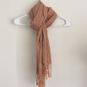 Brown scarf